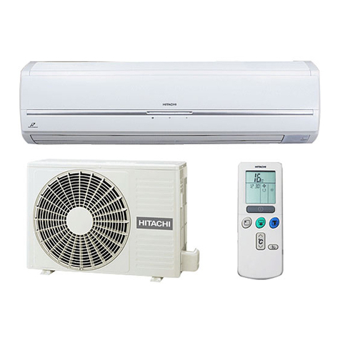Hitachi RAS-30EH4 User manual