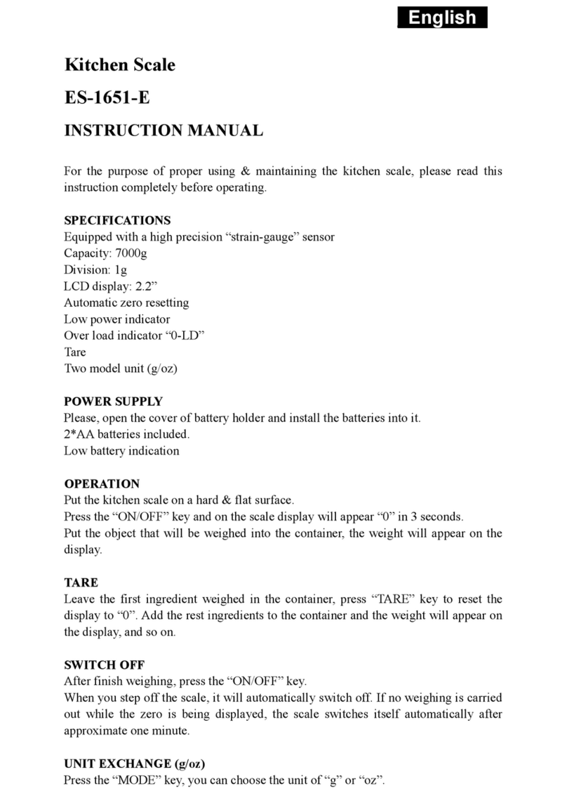 ESPERANSA ES-1651-E instruction manual
