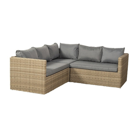 Royalcraft Wentworth Modular LH Sofa User manual Royalcraft Wentworth Modular LH Sofa User manual