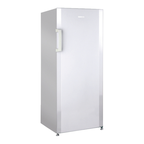 Beko TFF654APW Installation, operation & food storage instructions