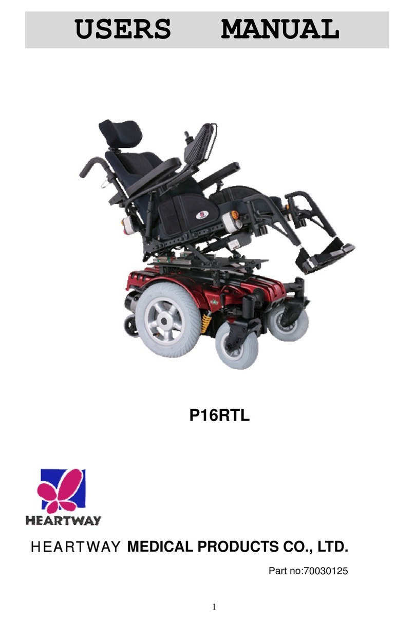 Heartway Medical Products P16RTL User manual