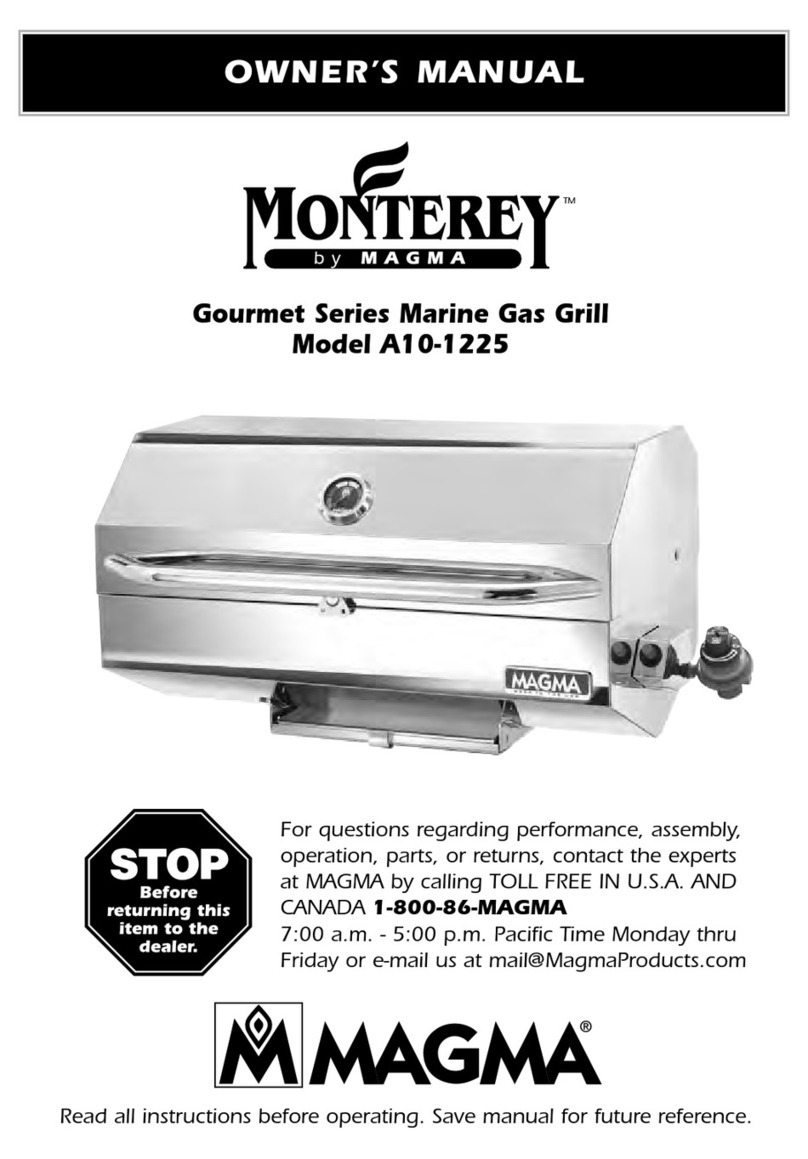 Magma A10-1225 owner's manual