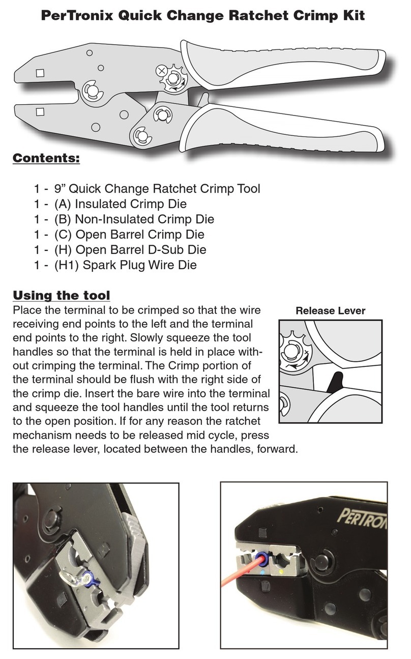 PerTronix T3001 User manual