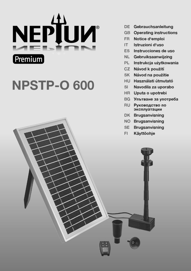 Neptun NPSTP-O 600 User manual