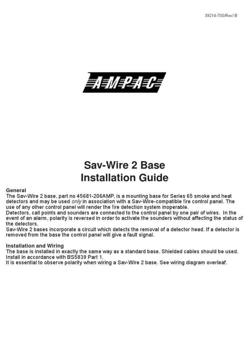 Ampac Sav-Wire 2 Base User manual