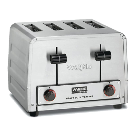 Waring WCT850RC User manual