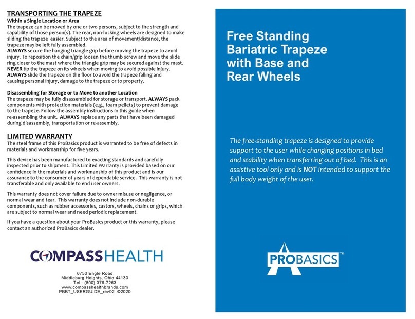 COMPASS HEALTH ProBasics PBBT User manual
