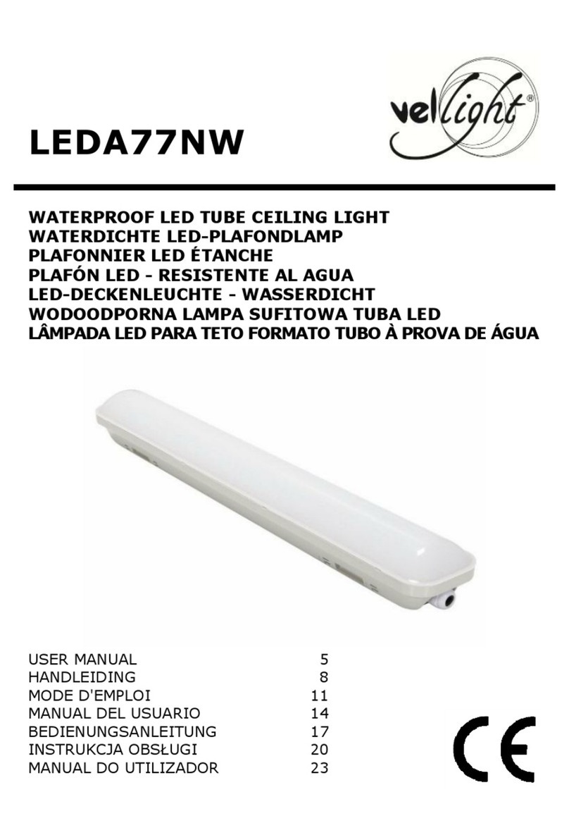 VelLight LEDA77NW User manual