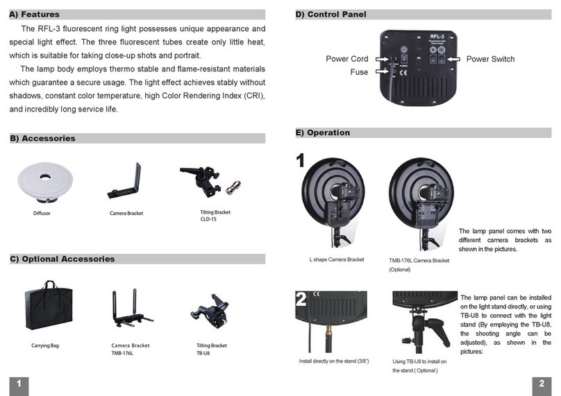 Falconeyes RFL-3 User manual