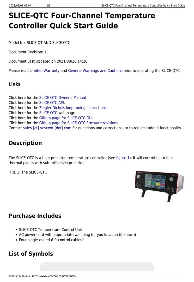 Vescent SLICE-QT User manual