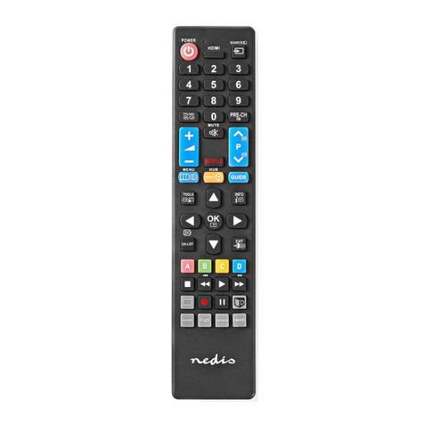 nedis TVRC41LGBK User manual
