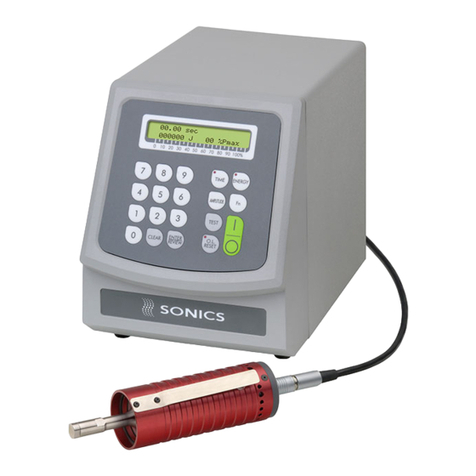 Sonics H520T User manual