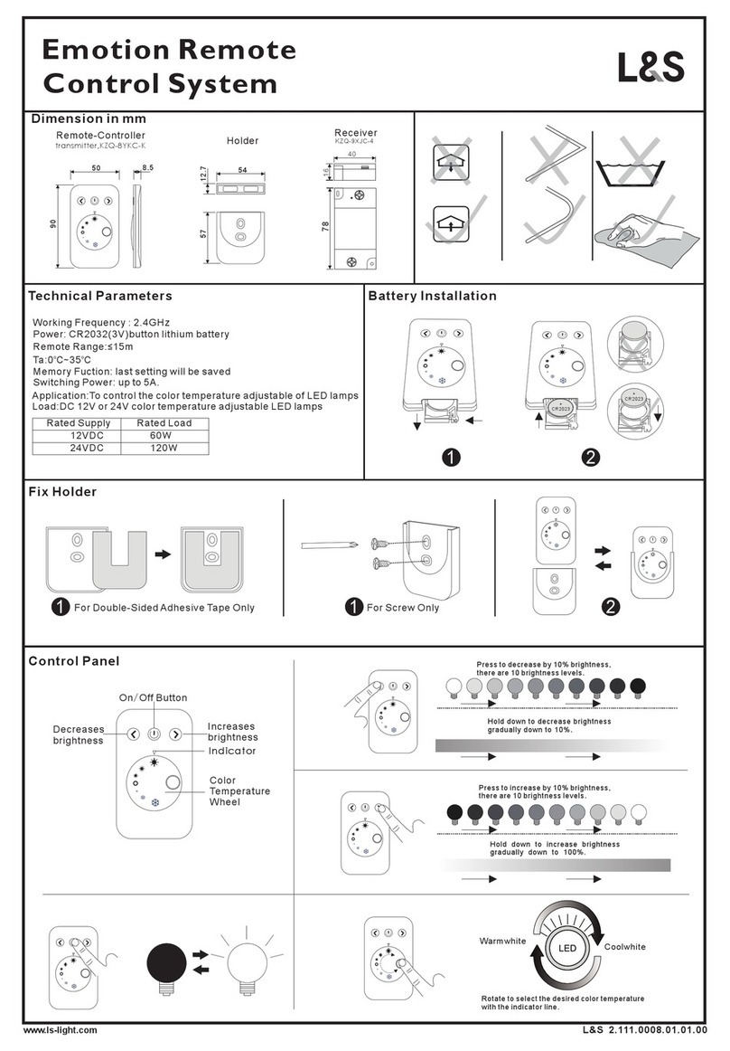 L&S LSREM24 quick start guide