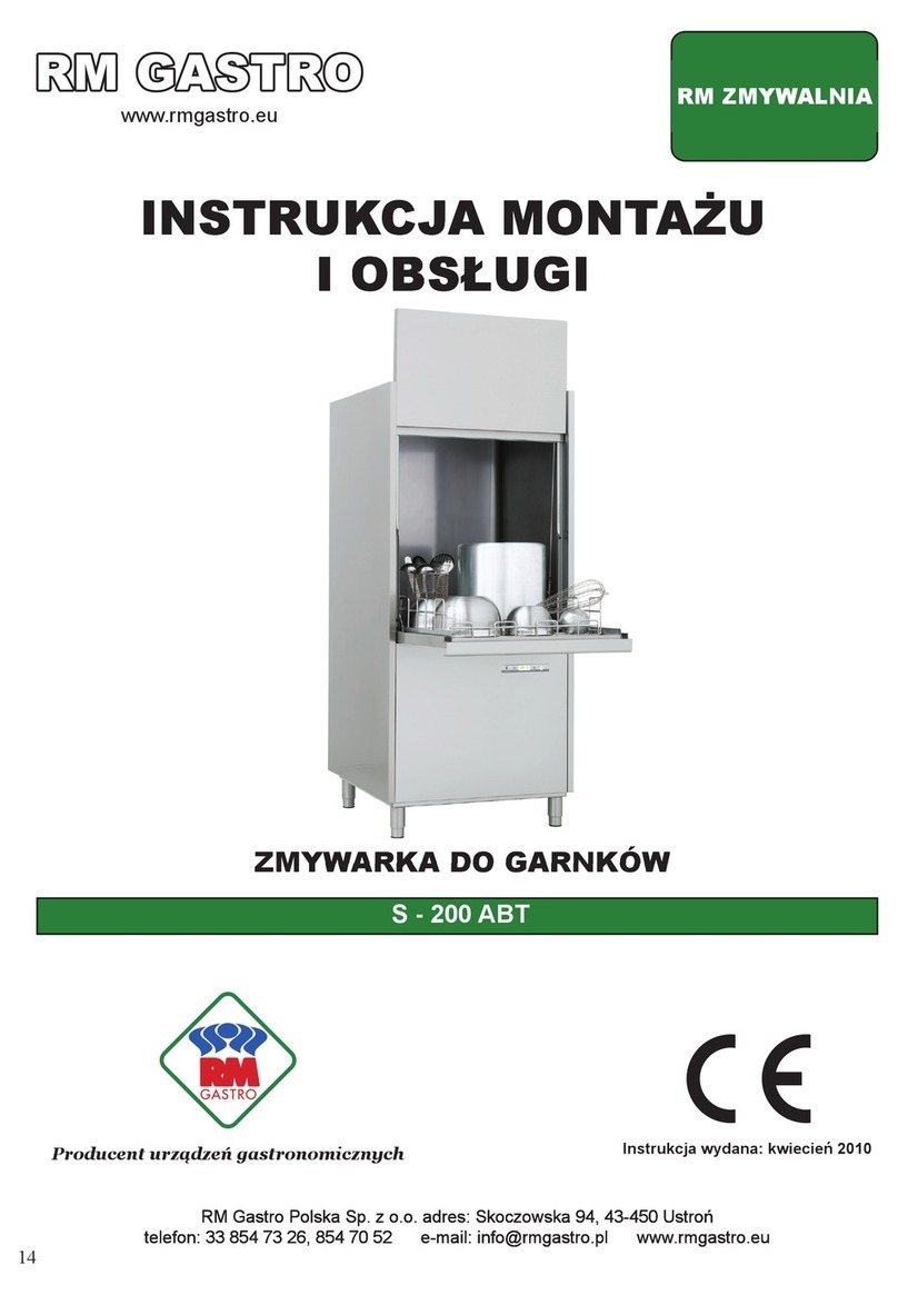 RM Gastro S-200 ABT instruction manual