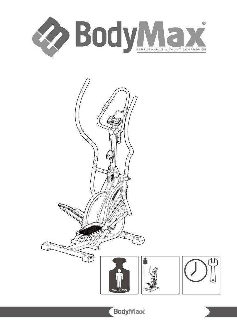 BODYMAX CVET2706 Assembly and operating instructions