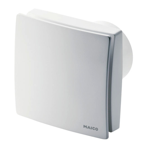 Maico ECA 100 ipro User manual