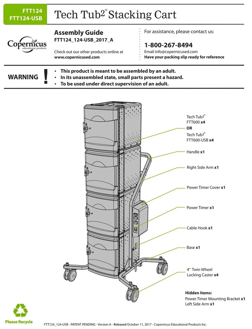 Copernicus Tech Tub2 FTT124 User manual