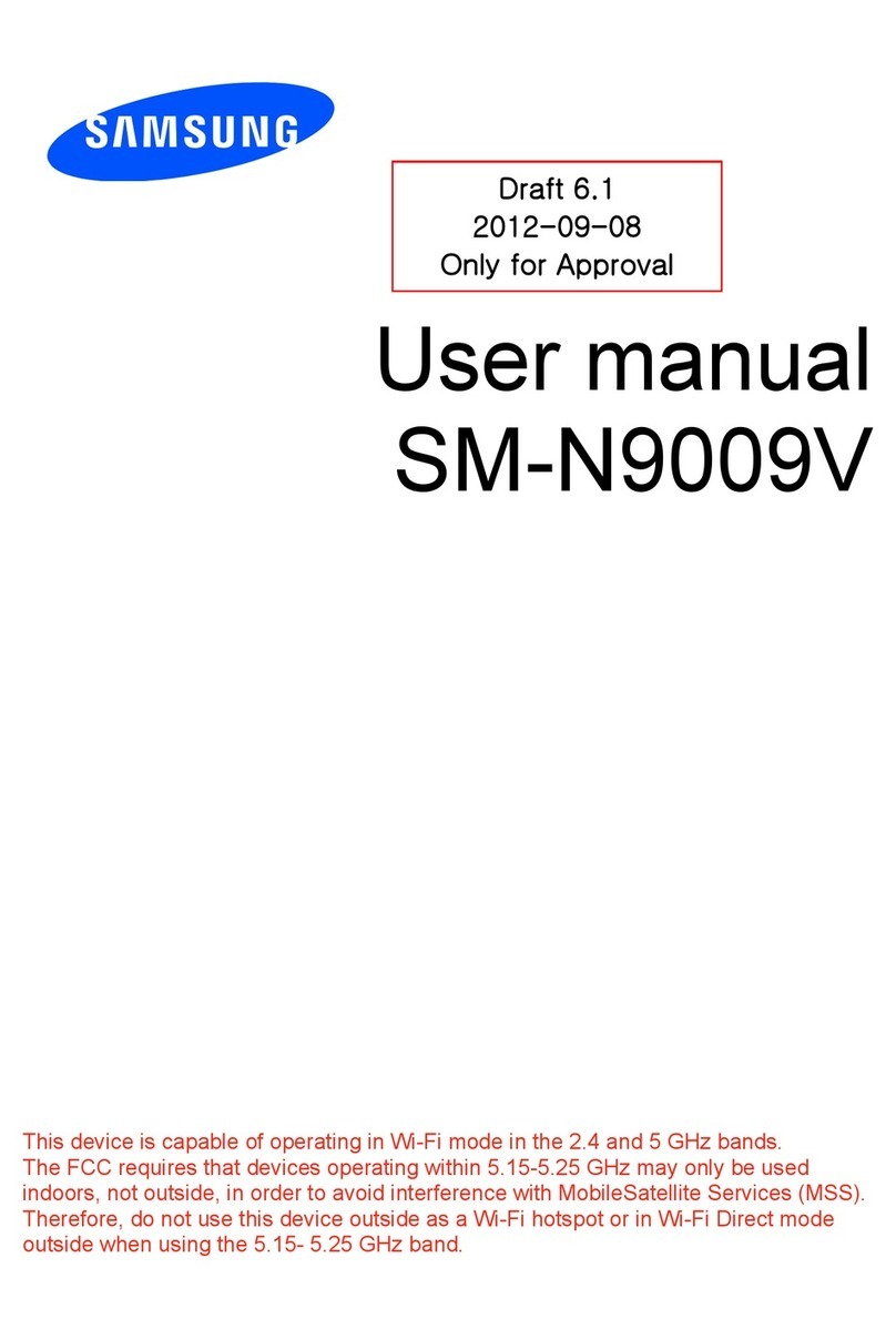 Samsung SM-N9009V User manual