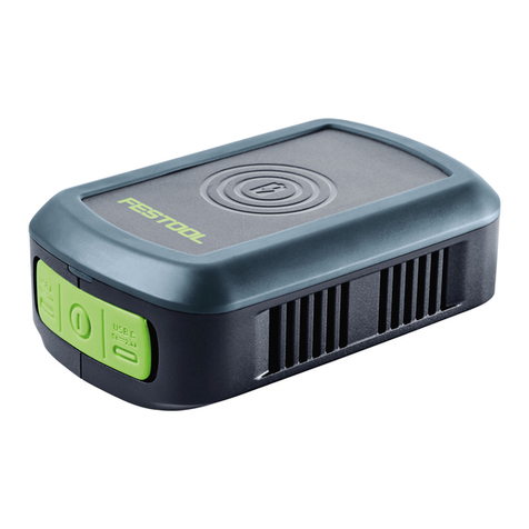 Festool PHC 18 User manual