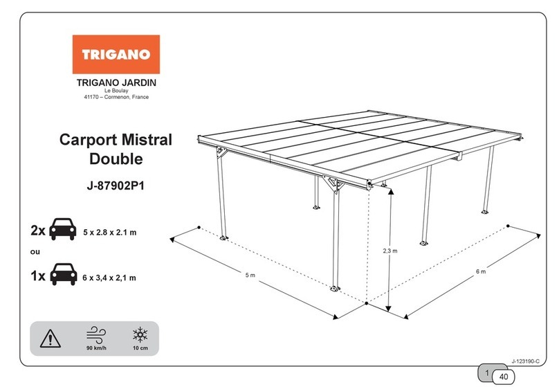 Trigano Jardin Mistral Double manual