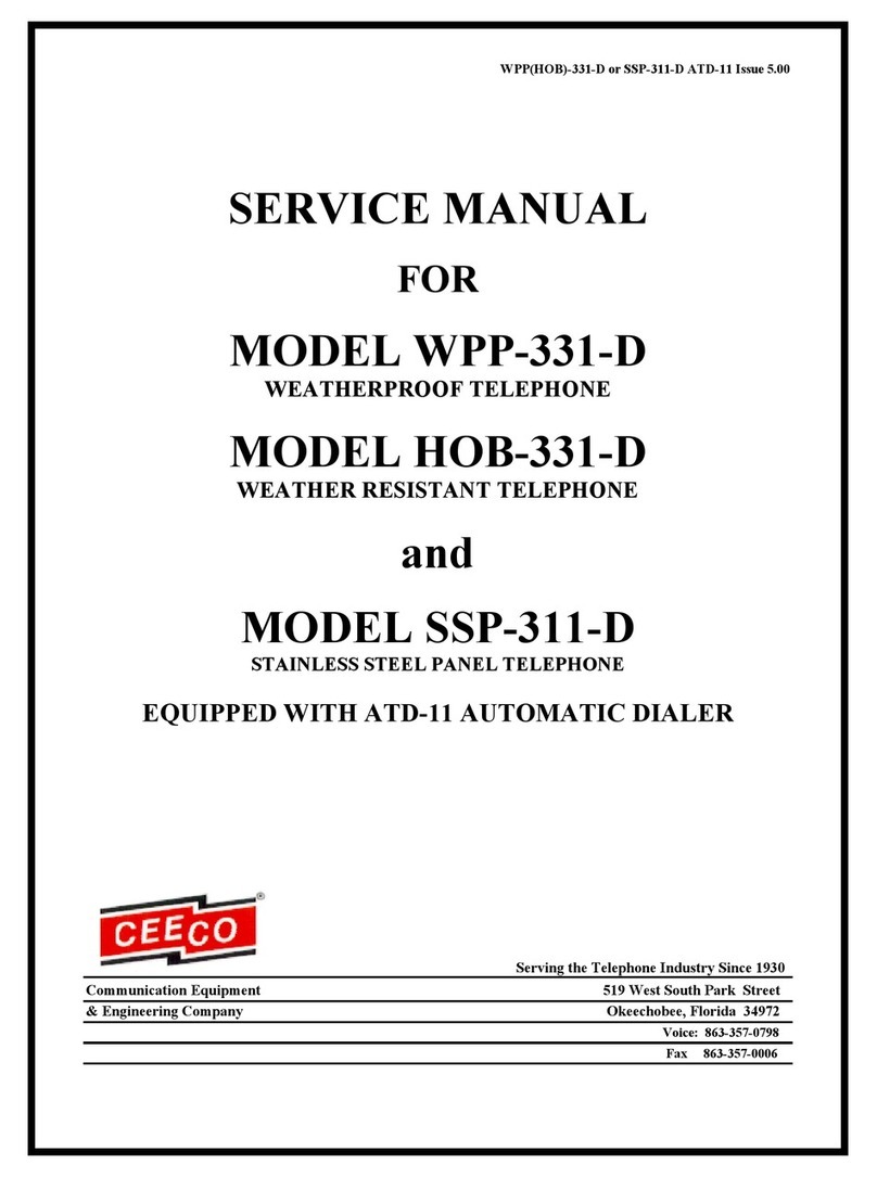 CEECO WPP-331-D User manual