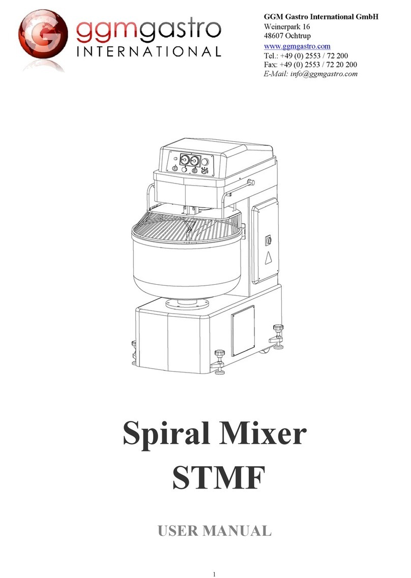 Gastro STMF60 User manual