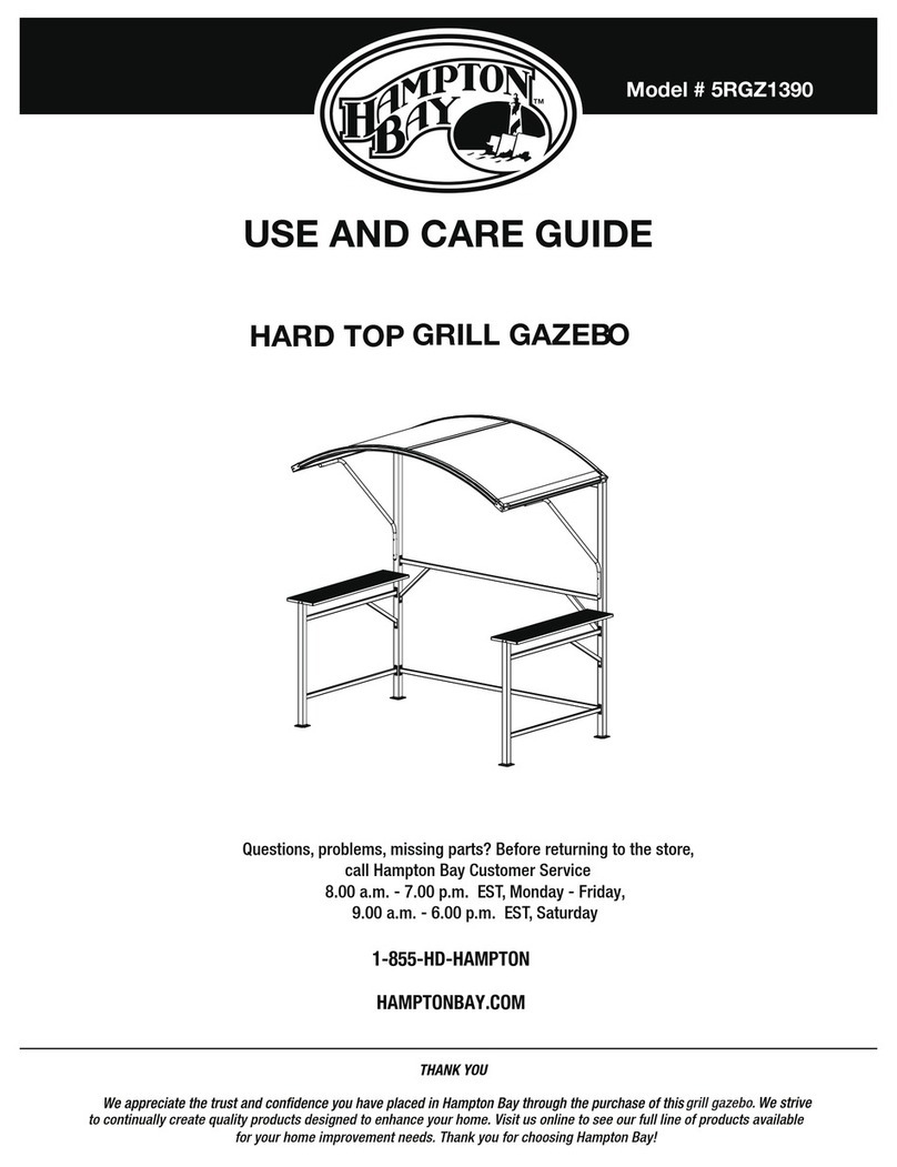 HAMPTON BAY 5RGZ1390 User manual