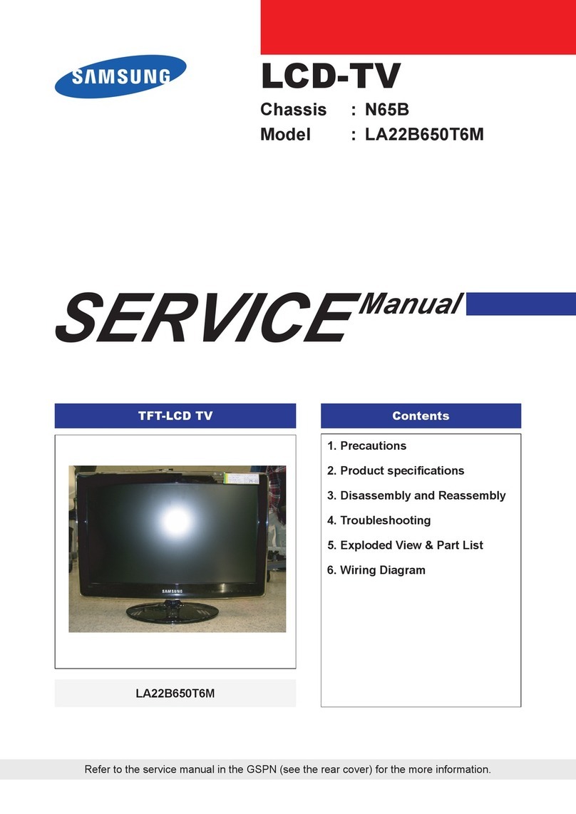 Samsung LA22B650T6M User manual