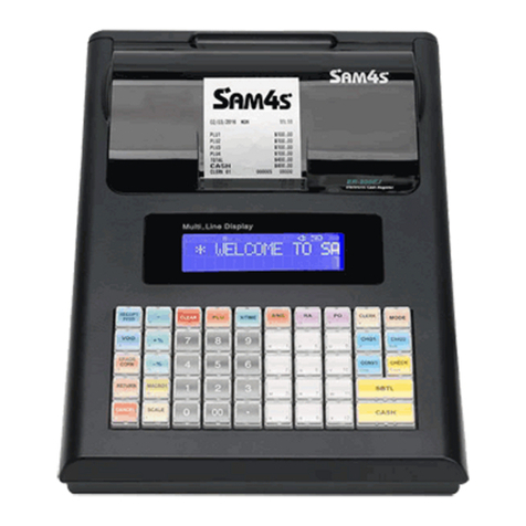 Sam4s ER-230JB Operating and programming manual