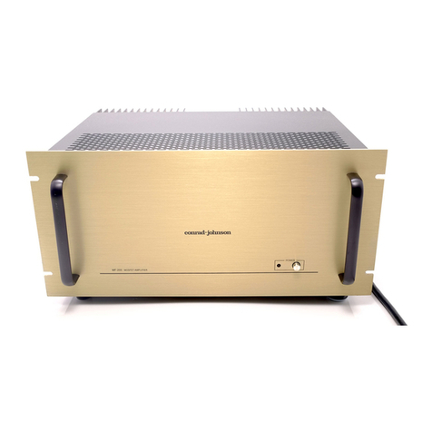 Conrad-Johnson MF200 User manual