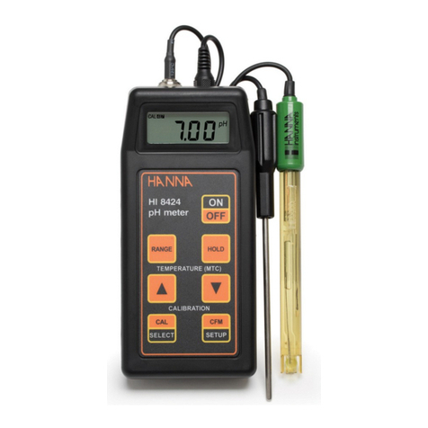 Hanna Instruments HI8424NEW User manual