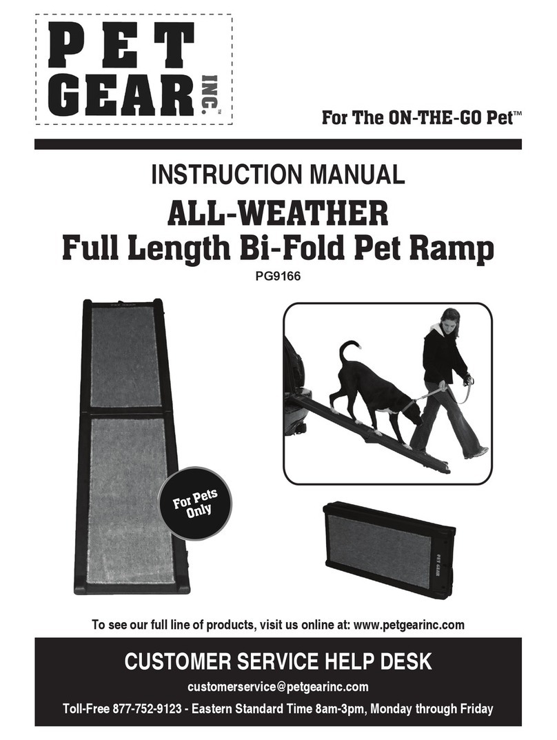 Pet Gear ON-THE-GO Pet PG9166 instruction manual