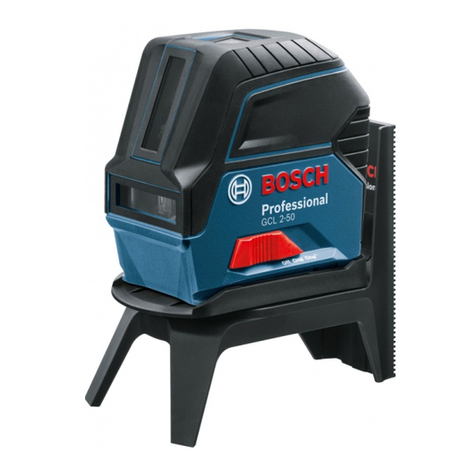 Bosch Professional GCL 2-50 Original instructions Bosch Professional GCL 2-50 Original instructions