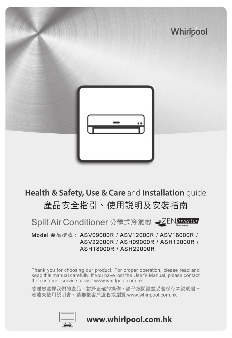 Whirlpool ASV09000R installation guide