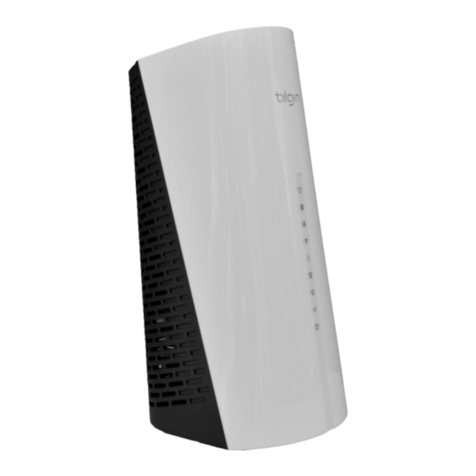 tilgin HG2700 Series quick guide