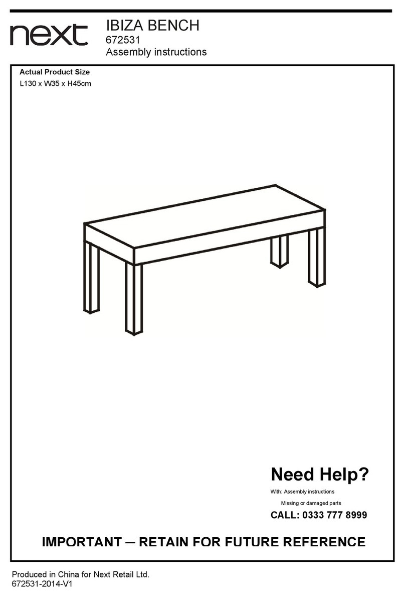 Next IBIZA 672531 User manual