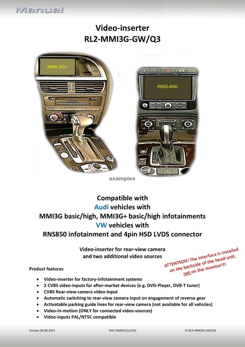r.LiNK CI-RL2-MMI3G-GW-VW manual