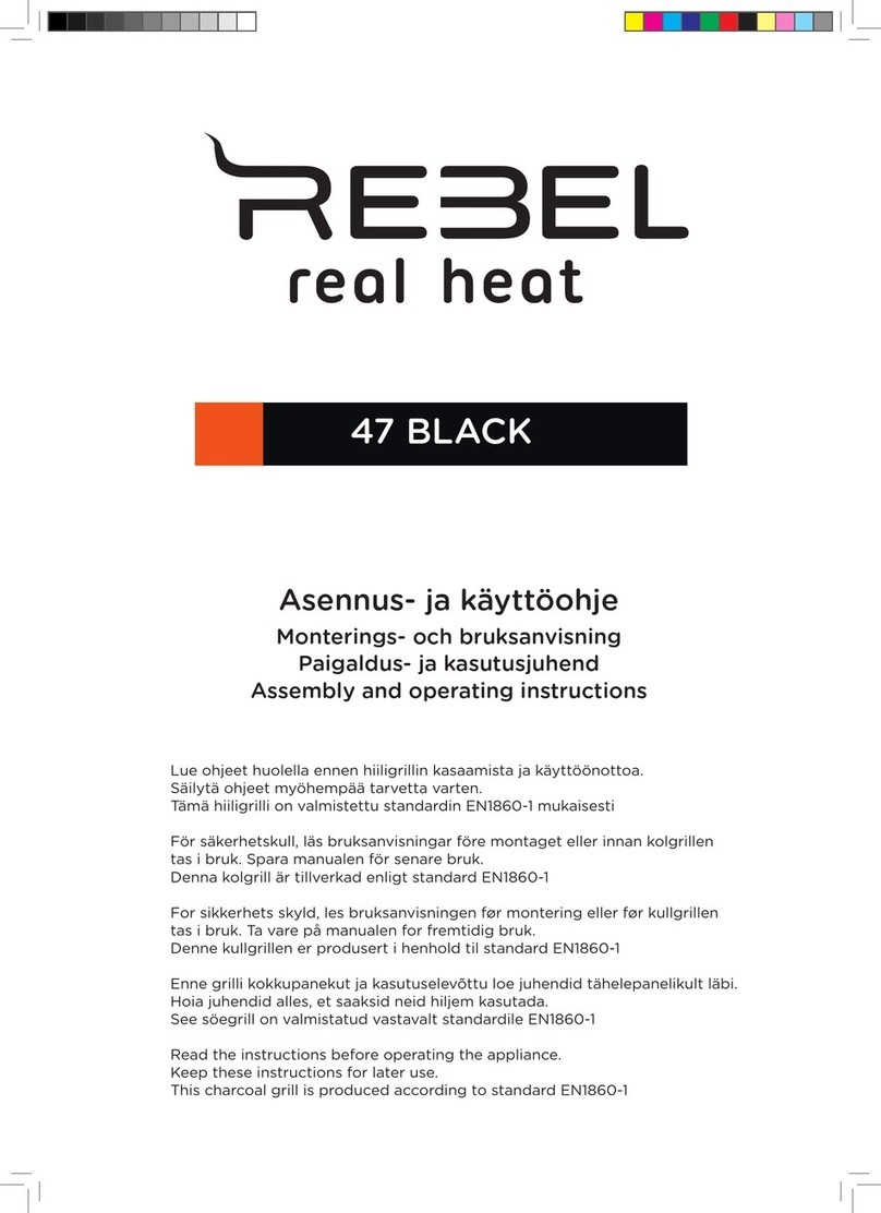 Rebel 47 BLACK Assembly and operating instructions