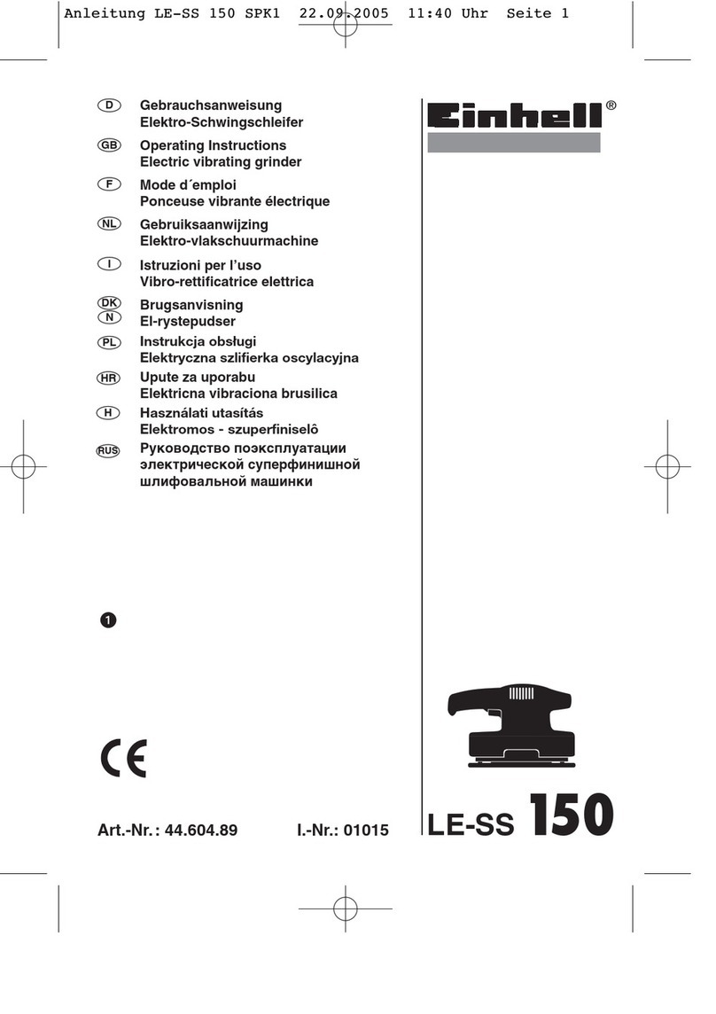 EINHELL LE-SS 150 User manual