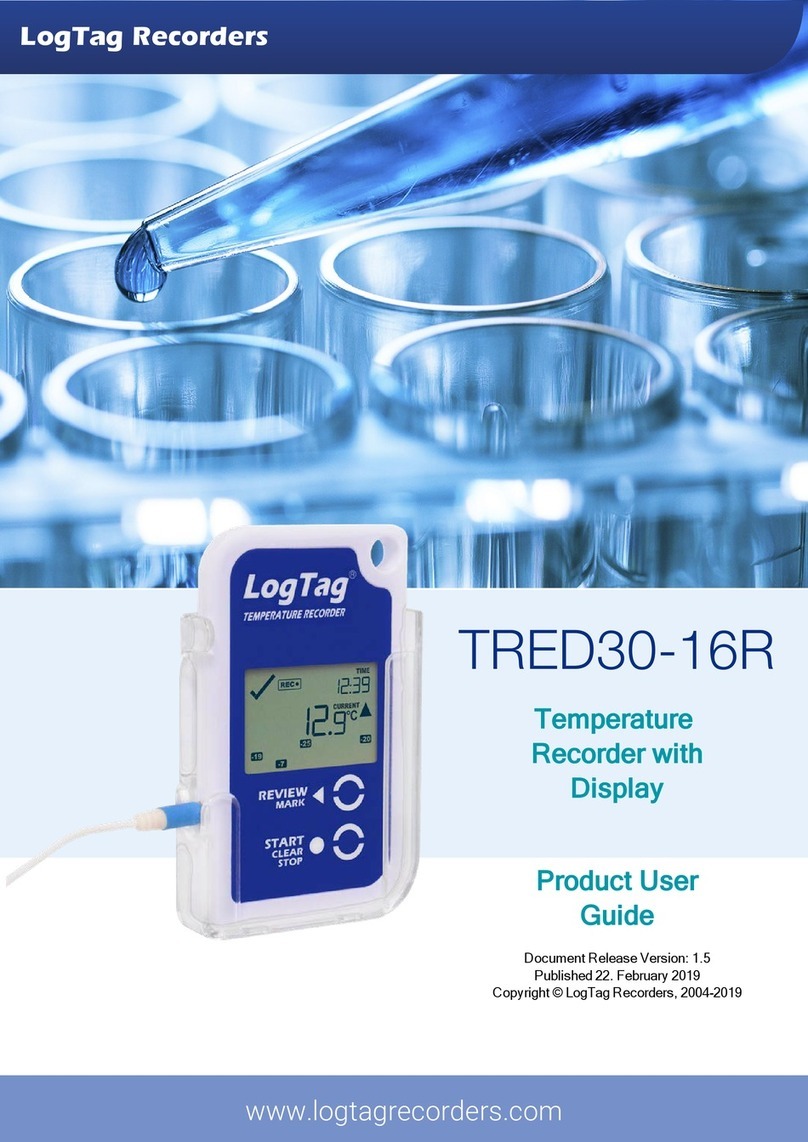 LogTag TRED30-16 Product user guide
