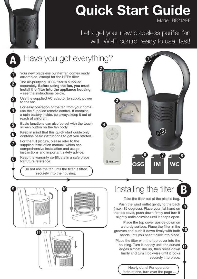 Stirling BF21APF User manual