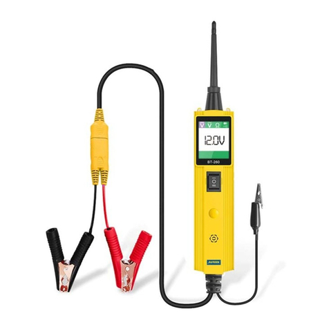 AU Tool BT 260 user manual
