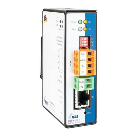 MBS UBR-02 Mk II manual