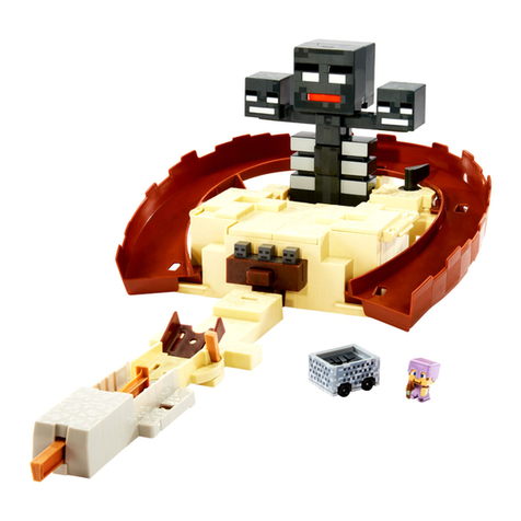 Mattel HotWheels Minecraft Wither Summon FTF53 instructions