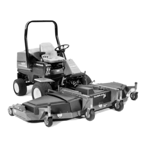Toro groundsmaster 455-D Operator's manual