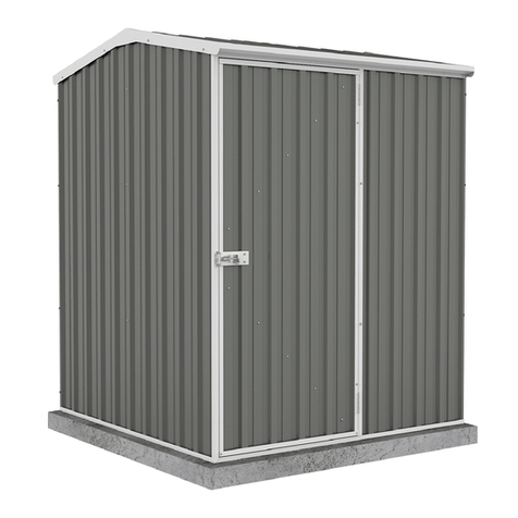 ABSCO SHEDS CYC15 Assembly & instruction manual