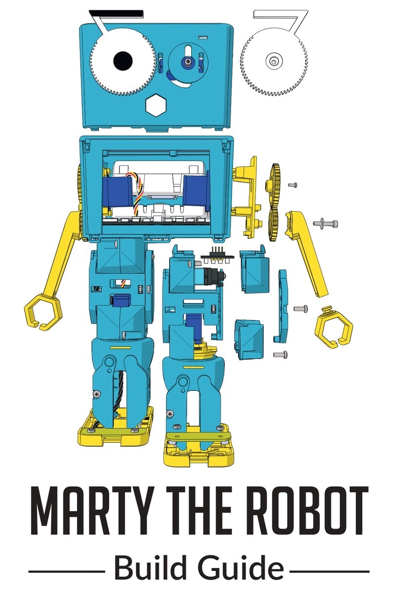 Robotical Marty the Robot User manual