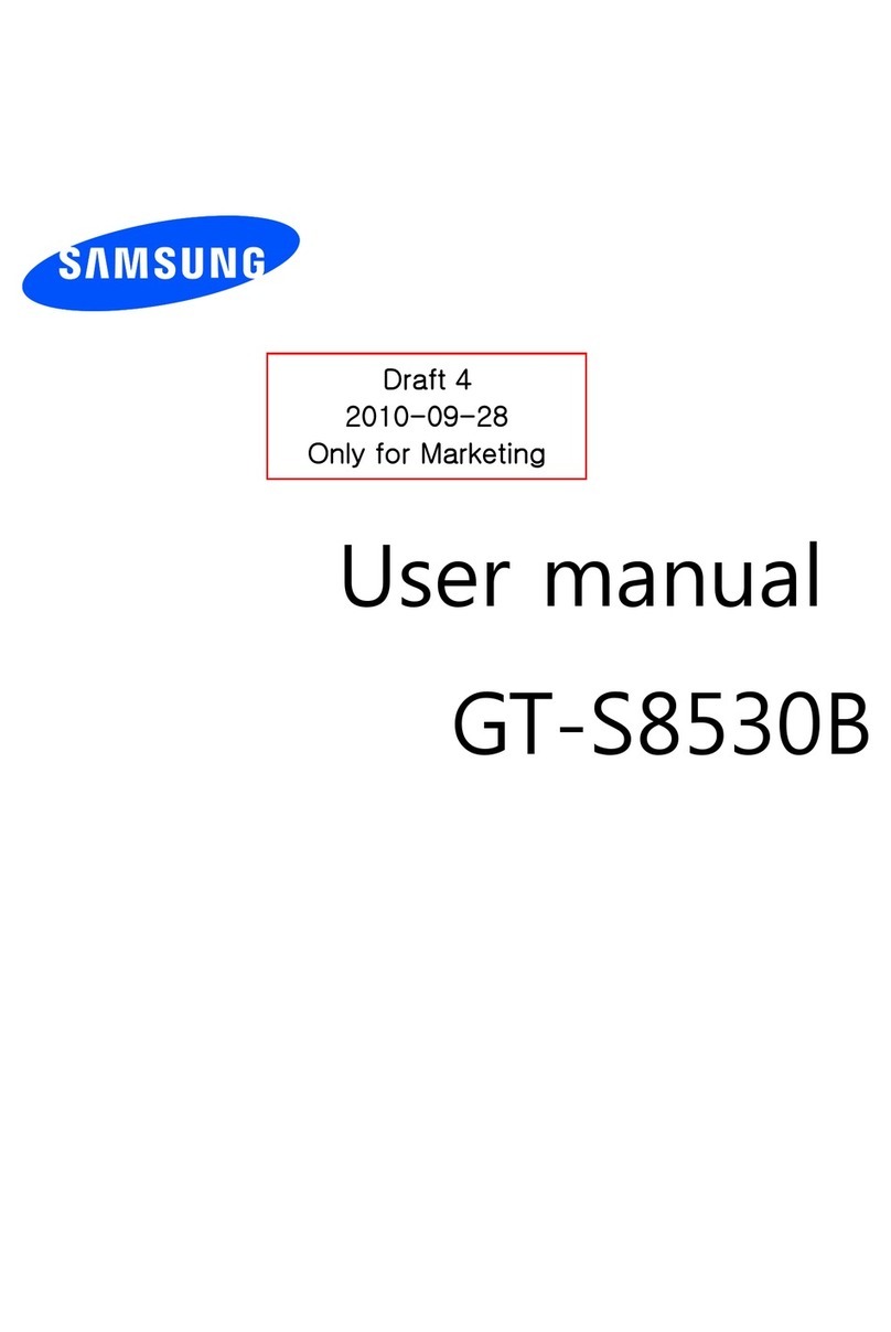 Samsung GT-S8530B user manual