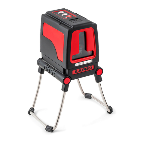 Kapro Prolaser Plus user manual