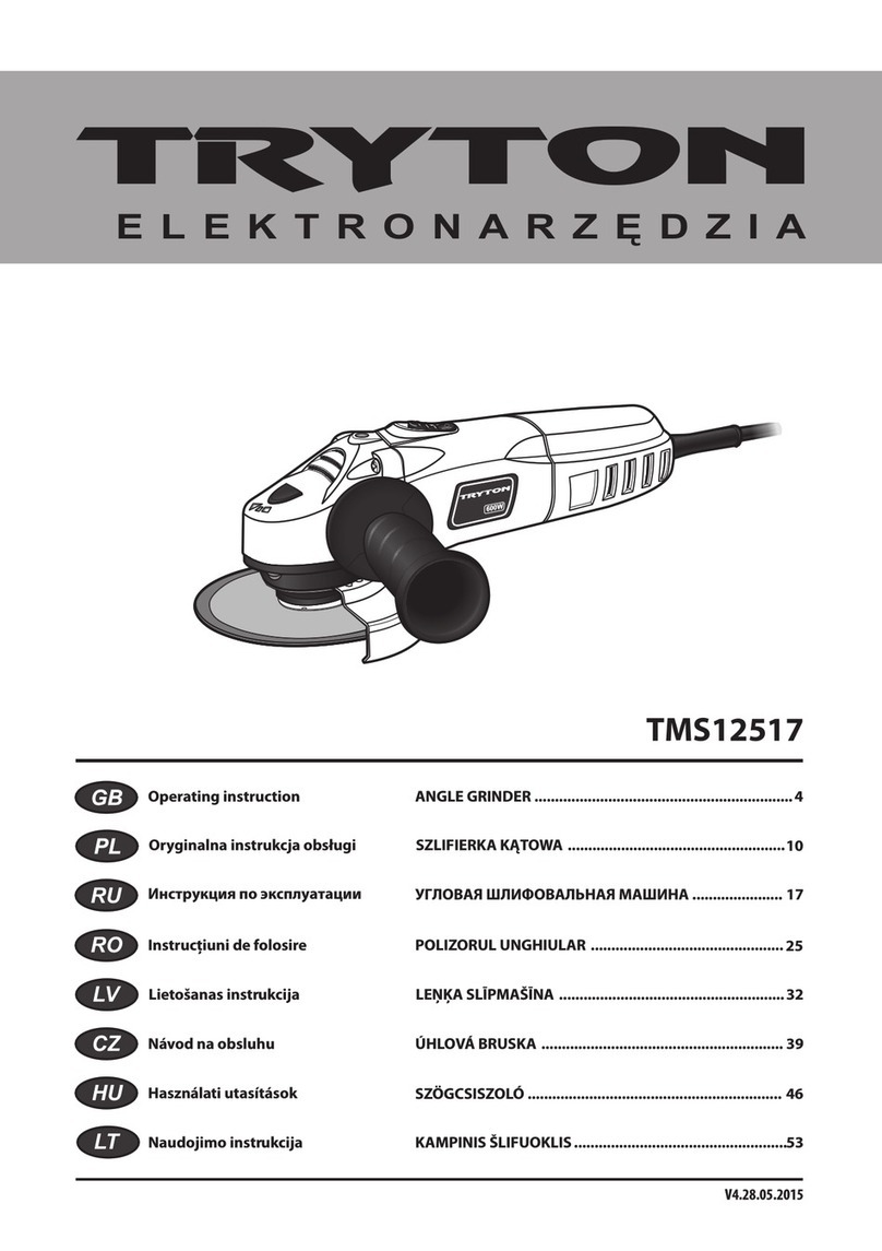 Tryton TMS12517 User manual Tryton TMS12517 User manual